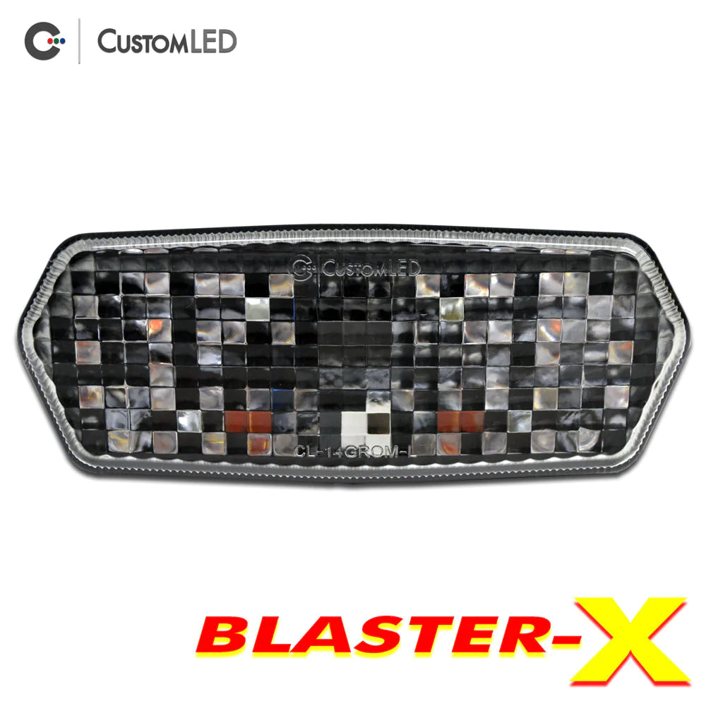 BLASTER X INTEGRATED LED TAIL LIGHT & TURN SIGNALS - GROM - Howling Moto