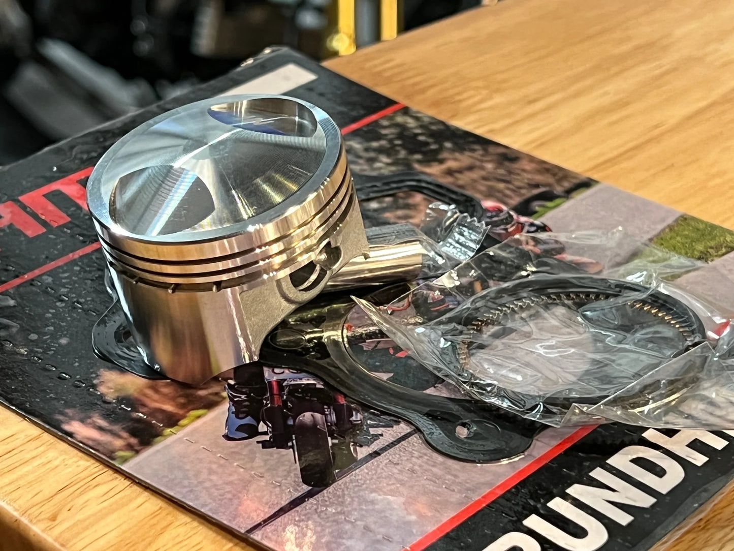 DHM High Compression Stock Bore Piston for the 2022+ Honda Grom / Monkey - Howling Moto