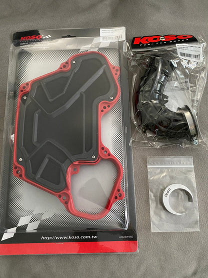 DHM Stock Airbox Mod Kit for Honda Grom (does not fit Monkey) - Howling Moto