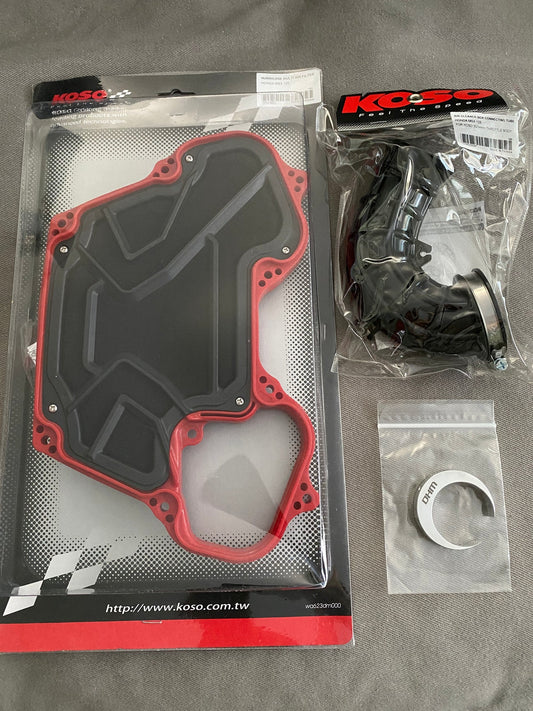 DHM Stock Airbox Mod Kit for Honda Grom (does not fit Monkey) - Howling Moto