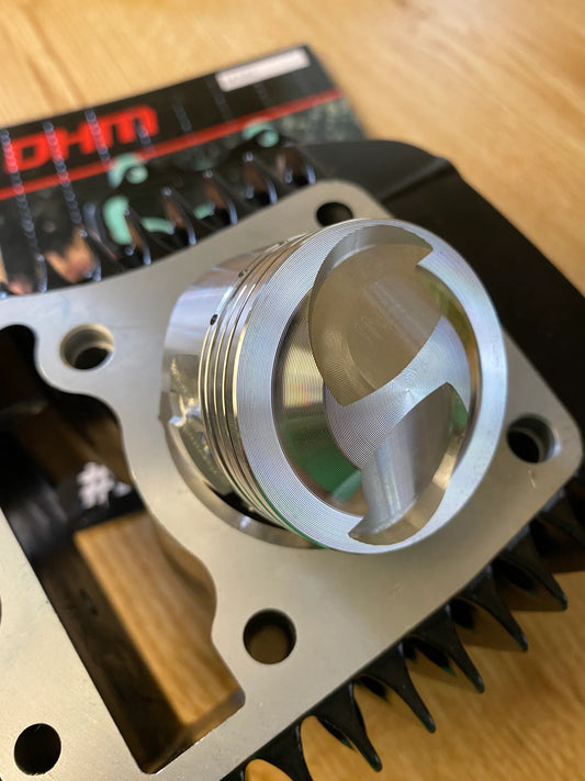 DHM High Compression Stock Bore Piston (Gen 2) - Howling Moto
