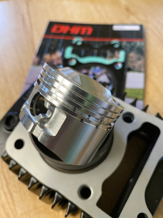 DHM High Compression Stock Bore Piston (Gen 2) - Howling Moto