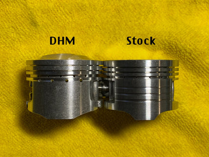 DHM High Compression Stock Bore Piston (Gen 2) - Howling Moto
