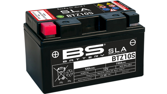 BS Battery SLA Factory- Activated AGM Maintenance-Free Battery BTZ10S (YTZ)