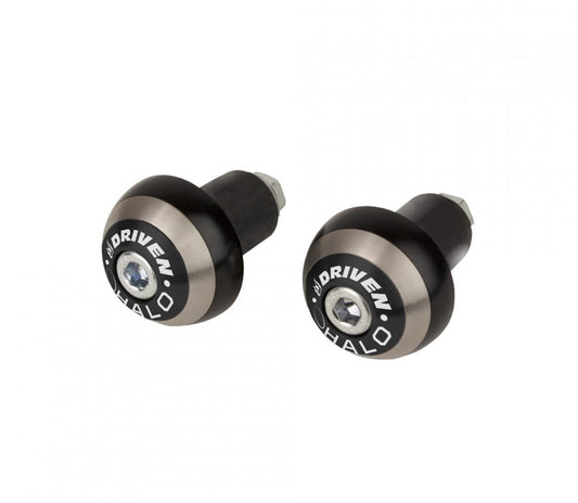 DRIVEN HALO STAINLESS STEEL BAR ENDS - Howling Moto