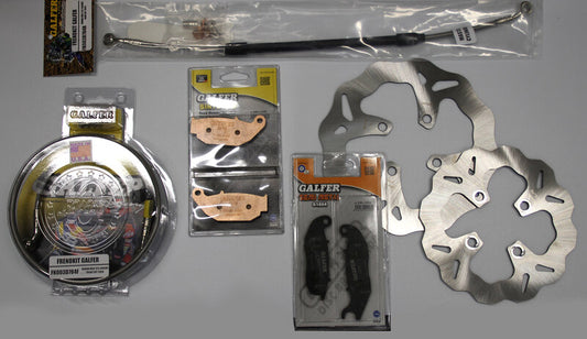 GALFER RACING BRAKE UPGRADE PACKAGE HONDA GROM (2014-2020) (NON ABS) - Howling Moto