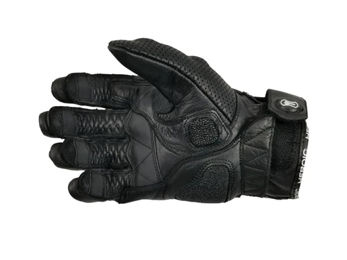 HEROIC ST-R Pro FTR Shorty Gloves - Black - Howling Moto