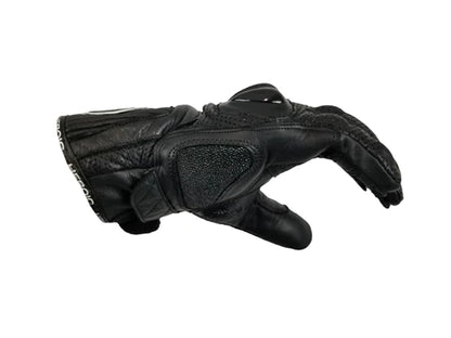 HEROIC ST-R Pro FTR Shorty Gloves - Black - Howling Moto