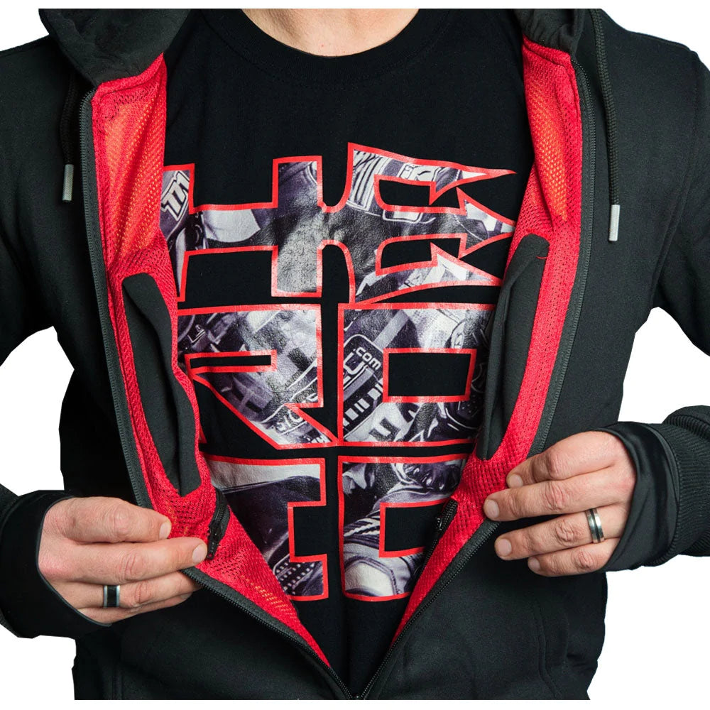 HEROIC TRIDAVAR Armored Hoodie - Howling Moto