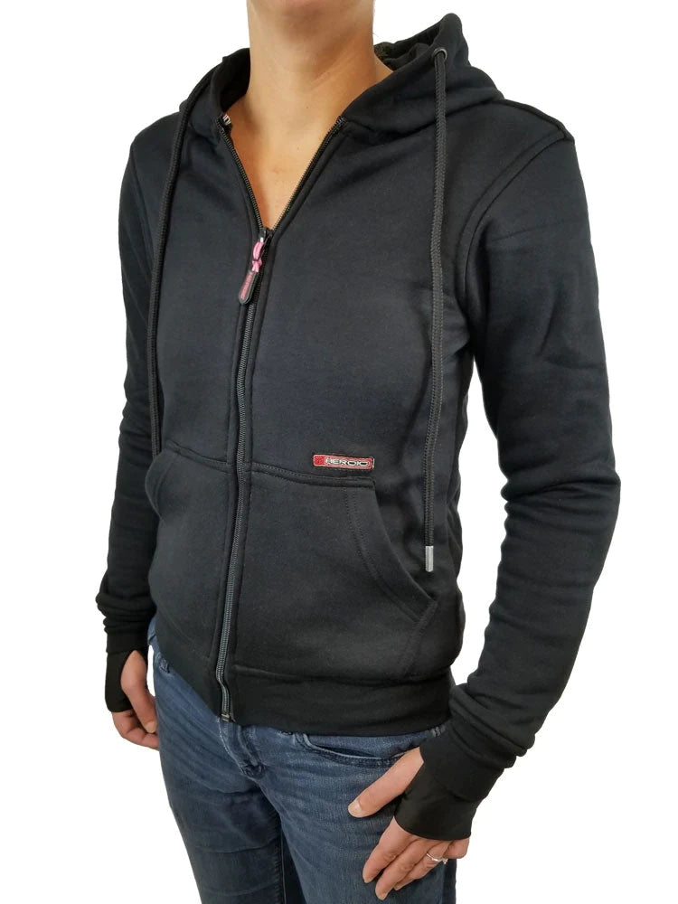 HEROIC Women's TRIDAVAR Armored Hoodie - Howling Moto