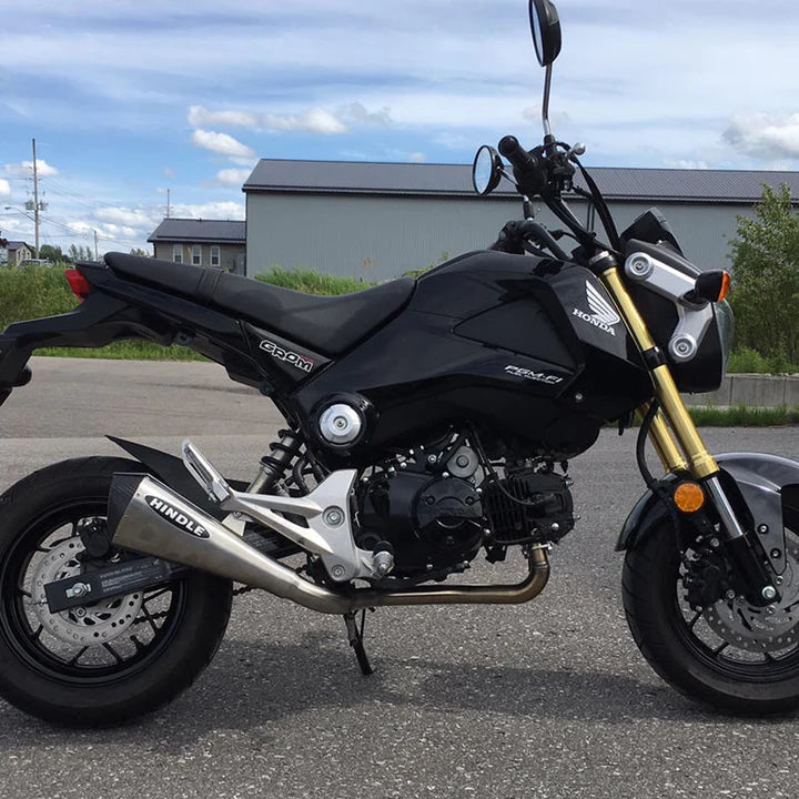 Hindle Evo Megaphone Full System Honda GROM 2017-20 - Howling Moto