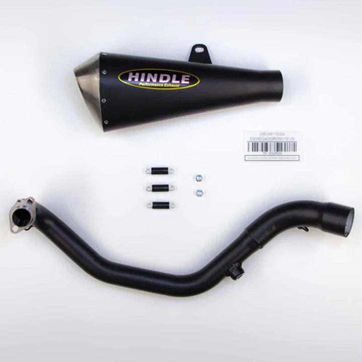 Hindle Shell Hindle Evo Megaphone Full System Honda GROM 2017-20 | Howling Moto
