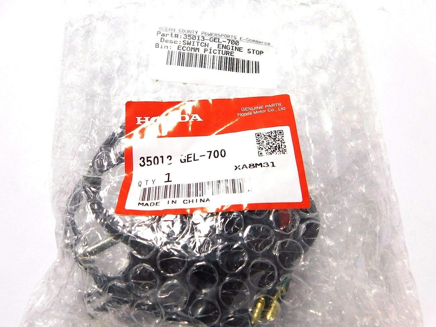 HONDA 35013-GEL-700 SWITCH, ENGINE STOP - Howling Moto