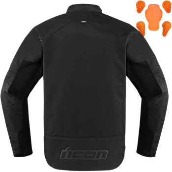 Icon Hooligan Perforated Jacket - Howling Moto