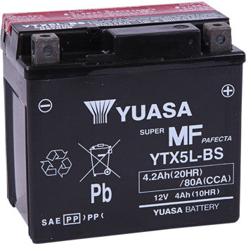Yuasa Battery AGM Maintenance-Free Battery YTX5BL-BS