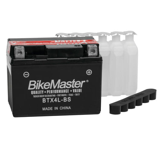 BikeMaster® Performance+ Maintenance-Free Batteries BTX4L-BS