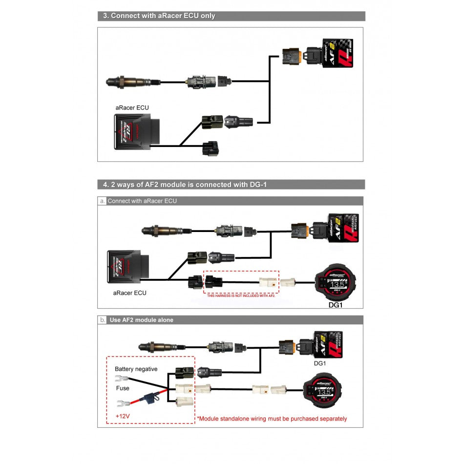 aRacer AF2 Professional Wideband AFR Module LSU 4.9 O2