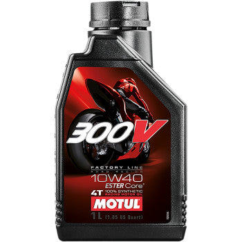 Motul 300V Factory Line Road Racing Synthetic 4T Engine Oil