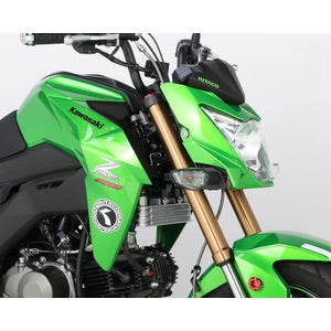 Kitaco 3 Row Super Oil Cooler Kit for Kawasaki Z125 Pro | Howling Moto