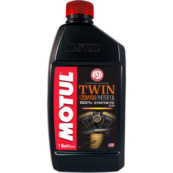 Motul V-Twin Synthetic Oil - 20W-50 - Howling Moto