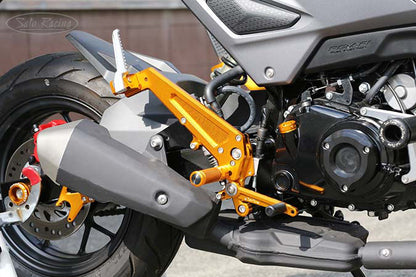 Sato Racing Rear Sets and Tandem Brackets Honda Grom (2016-2020) - Howling Moto
