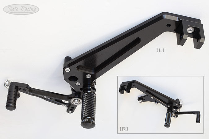 Sato Racing Rear Sets and Tandem Brackets Honda Grom (2016-2020) - Howling Moto