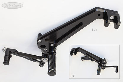 Sato Racing Rear Sets and Tandem Brackets Honda Grom (2016-2020) - Howling Moto