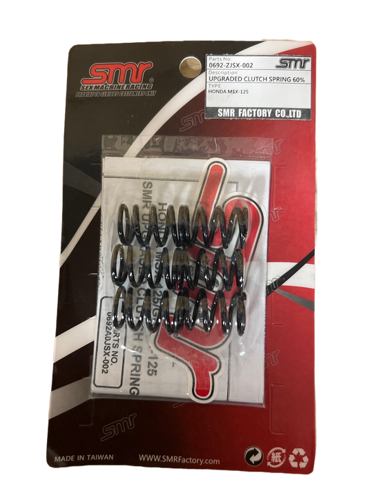 SMR 6 pc Clutch Spring 60% Stiffer Upgrade Honda Grom 125 - Howling Moto