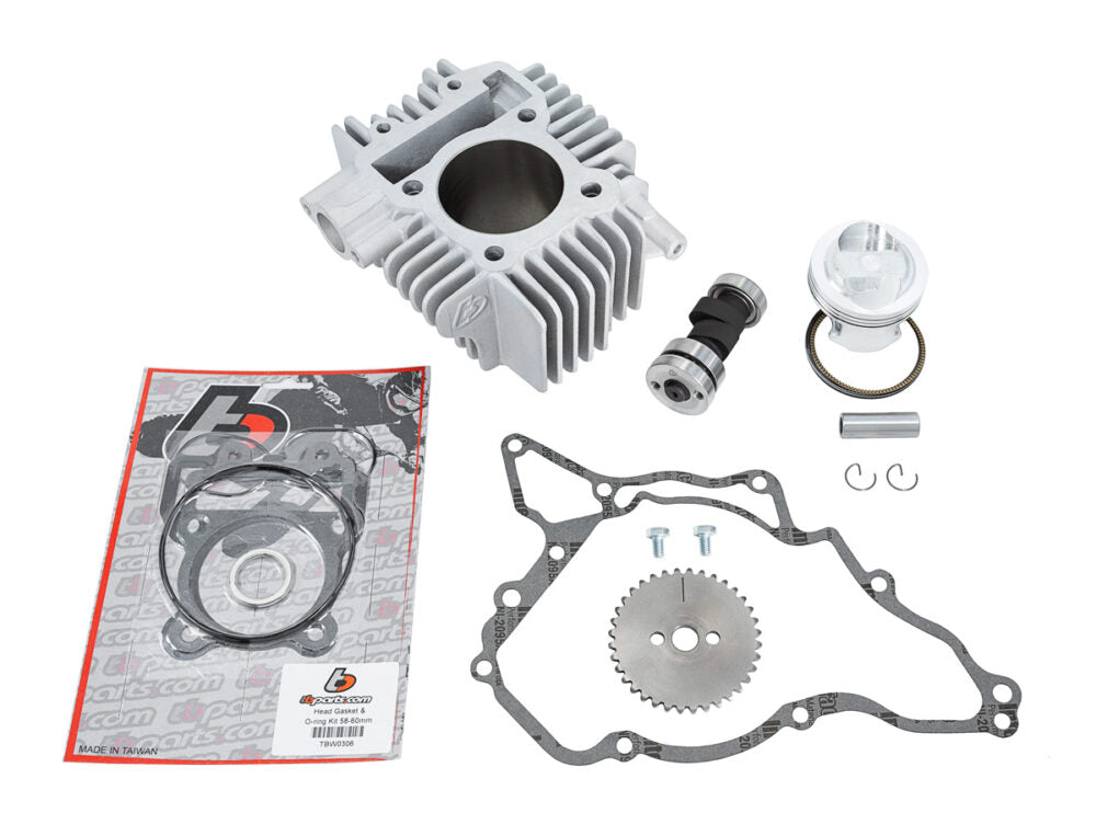 TB 143cc Bore Kit & Performance Camshaft – Z125 2017+ Models - Howling Moto