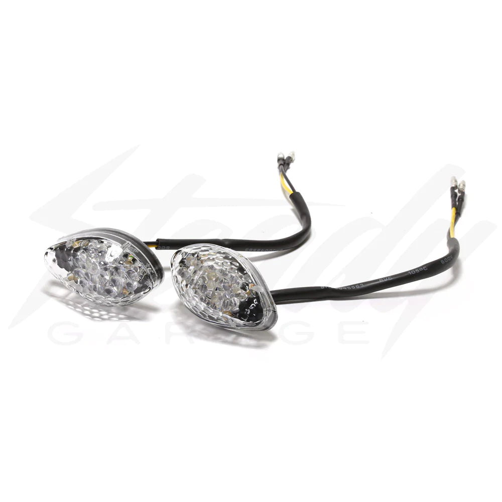TST LED FRONT FLUSH MOUNT TURN SIGNALS FOR HONDA GROM - Howling Moto