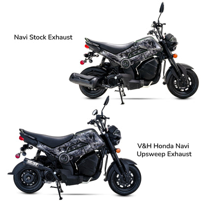 Vance and Hines NAVI UPSWEEP EXHAUST - Howling Moto