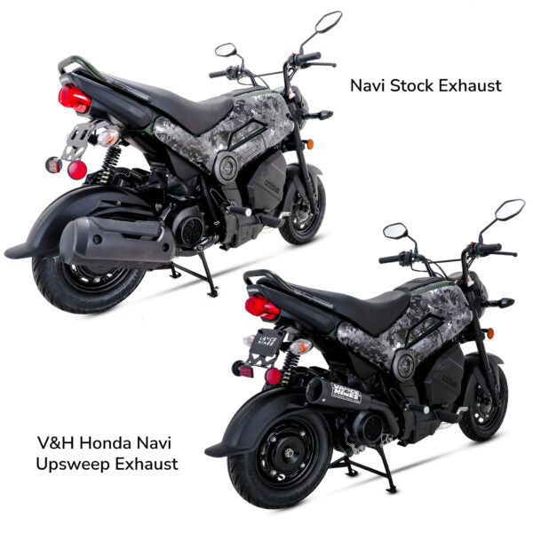 Vance and Hines NAVI UPSWEEP EXHAUST - Howling Moto