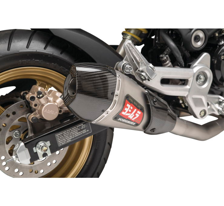 Yoshimura® Street Exhaust Systems Race, Full System, RS-9T, Stainless Steel with Stainless Steel Sleeve and Carbon Fiber End Cap - Howling Moto